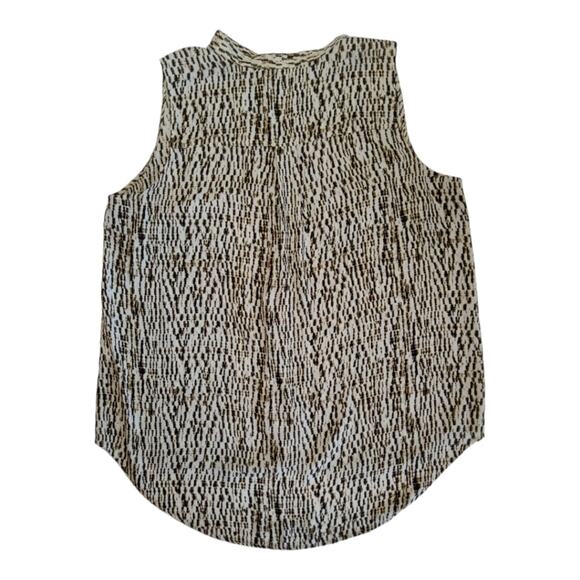 CHRISTOPHER & BANKS SLEEVELESS BUTTONUP. SIZE P/L - Picture 2 of 8